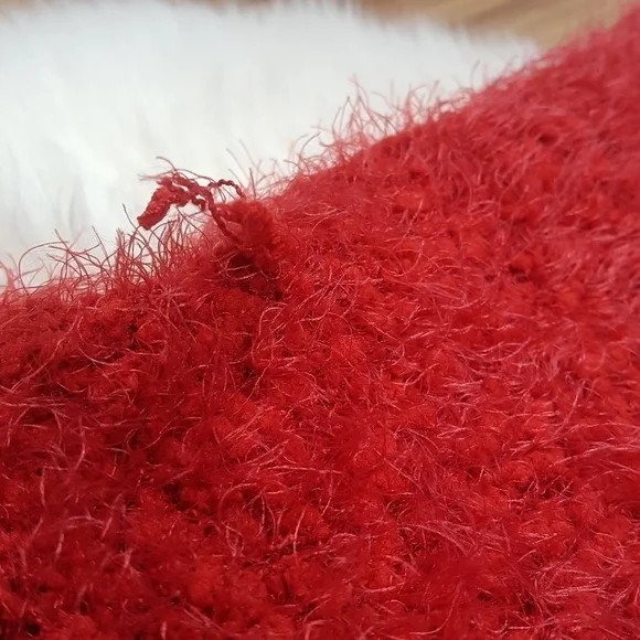 Cupcakes and Cashmere Red Cowl Neck Sweater - Picture 8 of 10